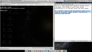 Initial Server Setup with CentOS 7 [upl. by Gassman]