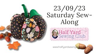 Debbie Shores Half Yard Sewing Club Live Sewalong [upl. by Anyek]