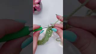 How to Crochet the VPuff Stitch Left Handed All Parts in One Video [upl. by Schlosser]