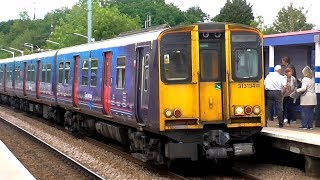 Trains at Cuffley  200619 [upl. by Camfort]