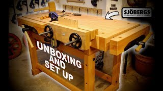 Sjobergs Elite 1500 Workbench Unboxing and Set Up [upl. by Rein]