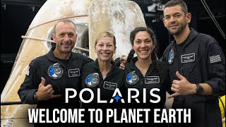 Welcome to planet earth  Polaris dawn trailer SpaceX [upl. by Derfniw]