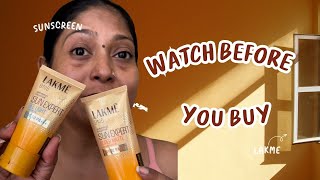 Comparing sunscreen Lakmé 9to5 sun expert super matte vs gel light sunscreen makeuptalks [upl. by Aggarwal]