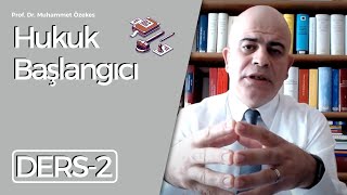 Prof Dr Muhammet Özekes Hukuk Başlangıcı Dersi 2 [upl. by Meingoldas]