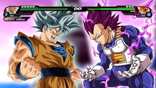 GOKU vs VEGETA TODAS as TRANFORMAÇÕES COMPLETAS Dragon Ball Z Budokai Tenkaichi 3 [upl. by Anitsirhc6]