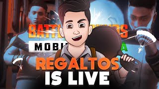 BGMI SCRIMS  REGULAR STREAMER IS BACK  REGALTOS IS LIVE [upl. by Dwane317]