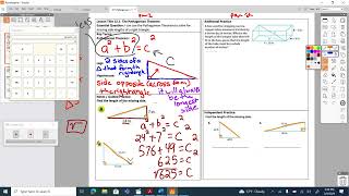 Grade 8 Lesson 12 1 Pythagorean Theorem [upl. by Nylyaj841]