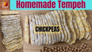 Chickpea Tempeh  Meat Alternative  Cold Climate Using Heater [upl. by Couture]