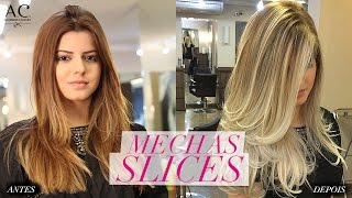 COMO FAZER MECHAS SLICES [upl. by Rennat606]