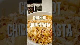 Easy Crockpot Chicken Pasta crockpotcooking cooking odenskitchen chickenrecipe [upl. by Rekyr]