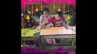 Ganesh chaturthi celebration in New Model English School Ajivali [upl. by Peoples]