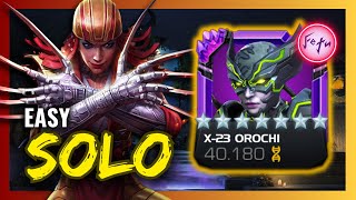 7⭐ R1 Lady Deathstrike VS Orochi SOLO  MCOC  DiegoFetuccini [upl. by Jeffers]