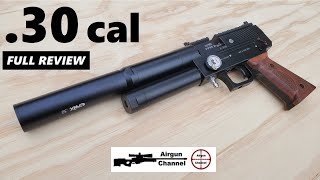 Evanix VIPER 30 cal Review Worlds Most Powerful PCP Pistol SemiAuto Big Bore Air Pistol [upl. by Eyma]