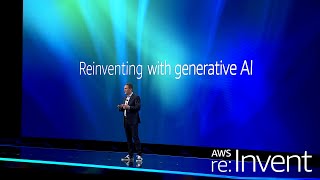 AWS reInvent 2023  CEO Keynote with Adam Selipsky [upl. by Enialahs115]