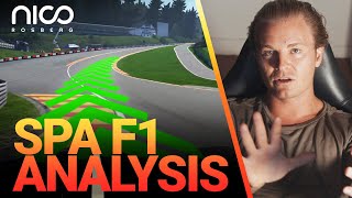 How to Master the SPA F1 Track  Nico Rosberg [upl. by Nairehs]