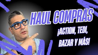 Haul compras Action Tedi Bazar y más [upl. by Hagerman649]