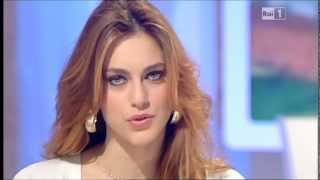 Miriam Leone  UnoMattina in Famiglia 100213 [upl. by Ani5]