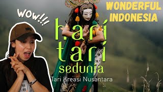 Tari Kreasi Nusantara – Hari Tari Sedunia REACTION  Reaction Holic [upl. by Oecile]