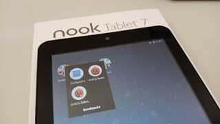 Barnes and Noble NOOK Tablet 7quot 2018 Benchmarks [upl. by Lertnek]