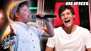 Hape Kerkelling  Das ganze Leben ist ein Quiz Charly  Blind Auditions  The Voice Kids 2022 [upl. by Icaj665]