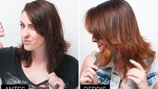 Como fazer mechas californianas em casa [upl. by Bailey843]