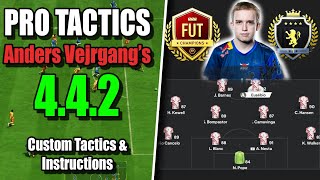 Average Player Tries Anders Vejrgangs 442 FC 24 eafc24 fut customtactics [upl. by Alyos]