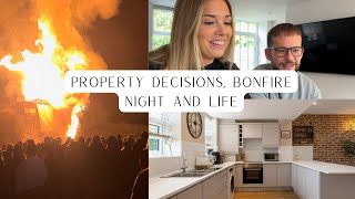 SPEND THE WEEK WITH ME  WORK PROPERTY DECISIONS amp BONFIRE NIGHT  Georgie Lower [upl. by Retsevlys]