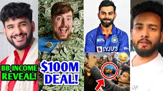 OH NO Cricketer makes HUGE MISTAKE on Ayodhya Ram Mandir 😨 Virat Kohli MrBeast 100M Deal Elvish [upl. by Kassey]