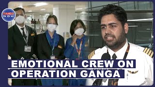 Operation Ganga Crew Proud To Evacuate Indians From War Hit Ukraine World News  English News [upl. by Einwat]