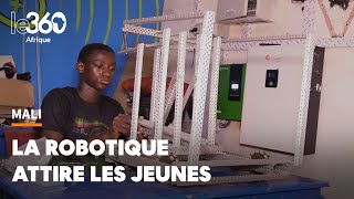 Au Mali le montage de robots mobiles se popularise parmi les jeunes [upl. by Ynes879]