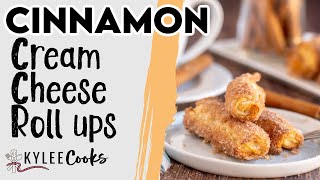 Baked Cinnamon Cream Cheese Roll Ups [upl. by Fi]