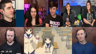 CLANNAD EPISODE 6 REACTION MASHUP [upl. by Aicilic]