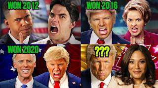 Predicting the 2024 Presidential Election with Epic Rap Battles of History [upl. by Orodisi]