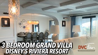 3 Bedroom GRAND Villa at Disneys Riviera Resort [upl. by Yordan]