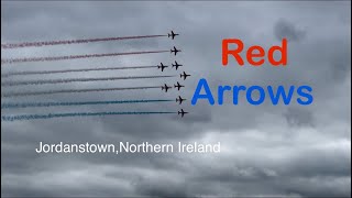 Red Arrows  The Royal Air Force Aerobatic Team  Armed Forces Day 2024  Jordanstown Loughshore [upl. by Ymmat664]