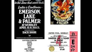 EMERSONLAKE amp PALMER  LIVE AT WEMBLEY EMPIRE POOL 21APRIL1974 RIP Keith amp now Greg [upl. by Mcclure]