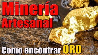 Minería Artesanal de oro 💰 [upl. by Lemay]