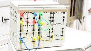 ThreePhase Transformer Connections  Stepdown [upl. by Ilzel]