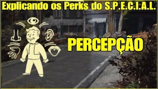 FALLOUT 76 Explicando os Perks do SPECIAL  Percepção [upl. by Grose]