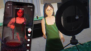 A Horror Game Where Your GF Is A Tiktok Video Creator  Terroro [upl. by Nabla24]