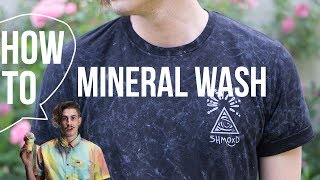 How to Mineral Wash Clothes [upl. by Nodnnarb]