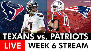 Houston Texans vs New England Patriots Stream  Scoreboard PlayByPlay amp Highlights  NFL Week 6 [upl. by Woodcock267]