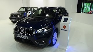 2017 Suzuki SX4 SCross  Exterior and Interior  Automobile Barcelona 2017 [upl. by Yrellih]