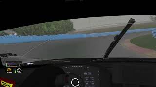 iRacing Onboard Lap Ferrari 296 GT3 at Watkins Glen Wet 24S4 Simucube Series [upl. by Almund]