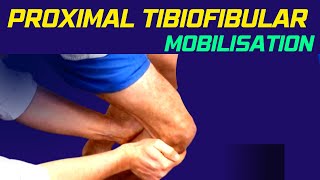 Proximal Tibiofibular Joint Mobilisation amp Manipulation Options [upl. by Neenej]