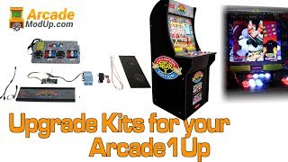 Arcade1Up Upgrade Kits from ArcadeModUp Play 1000s of games [upl. by Nomis]