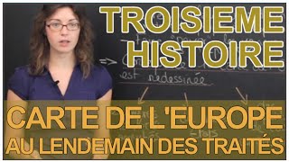 La carte de lEurope au lendemain des traités  Histoire  3e  Les Bons Profs [upl. by Binette646]