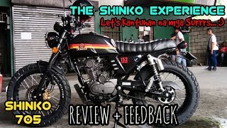 SHINKO 705 EXPERIENCE  TIRE REVIEW AND SPECS  PROJECT SCRAMBLER  KEEWAY CAFE RACER 152 [upl. by Koby10]