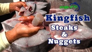 Kingfish Steaks  Fishing with Bill Miller [upl. by Gefen]