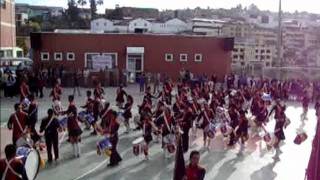 LLEGADA AL ECUADOR Banda del Liceo Fernandez madrid [upl. by Chevalier]